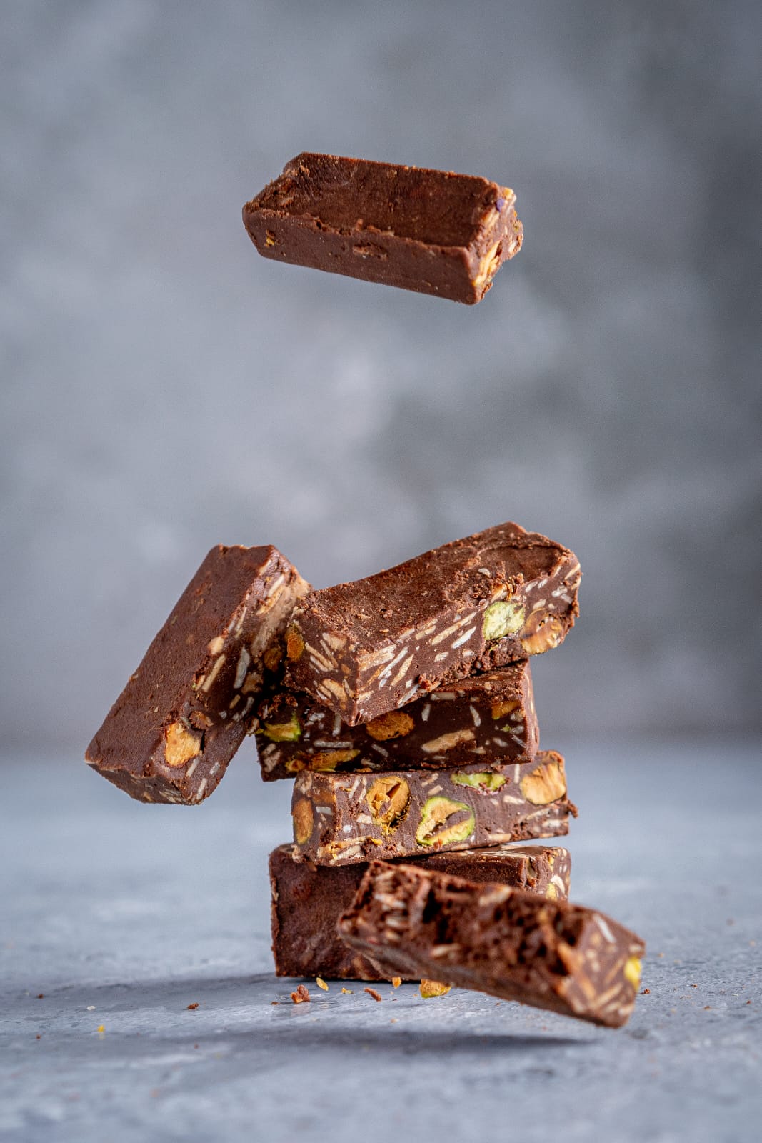 Chocolate Pistachio Fingers