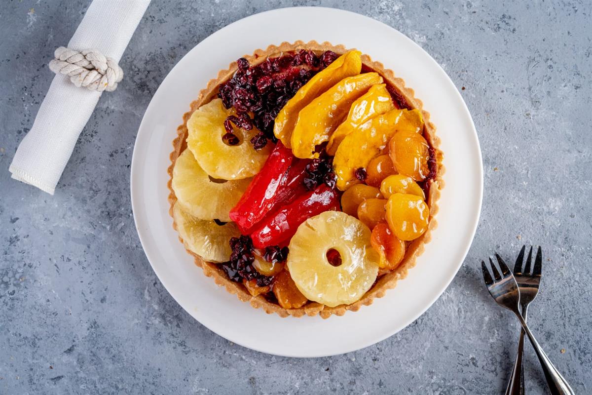 Dried Fruit Tart