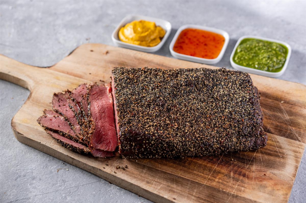 Smoked Brisket Slices