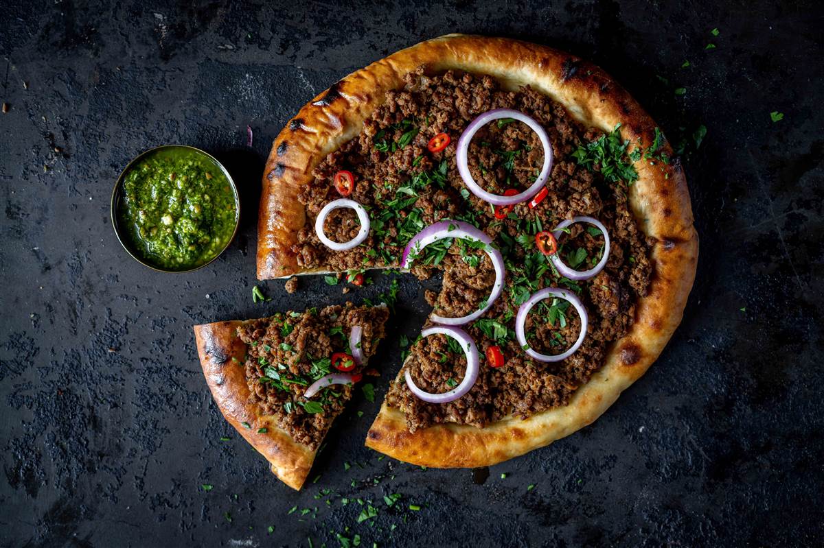 Lamb Ragu Pizza