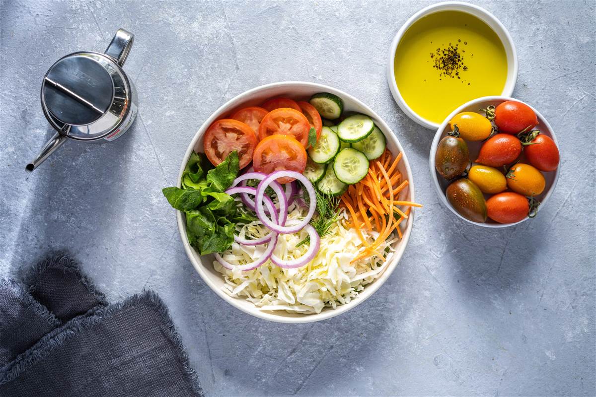 Israeli Vegetable Salad