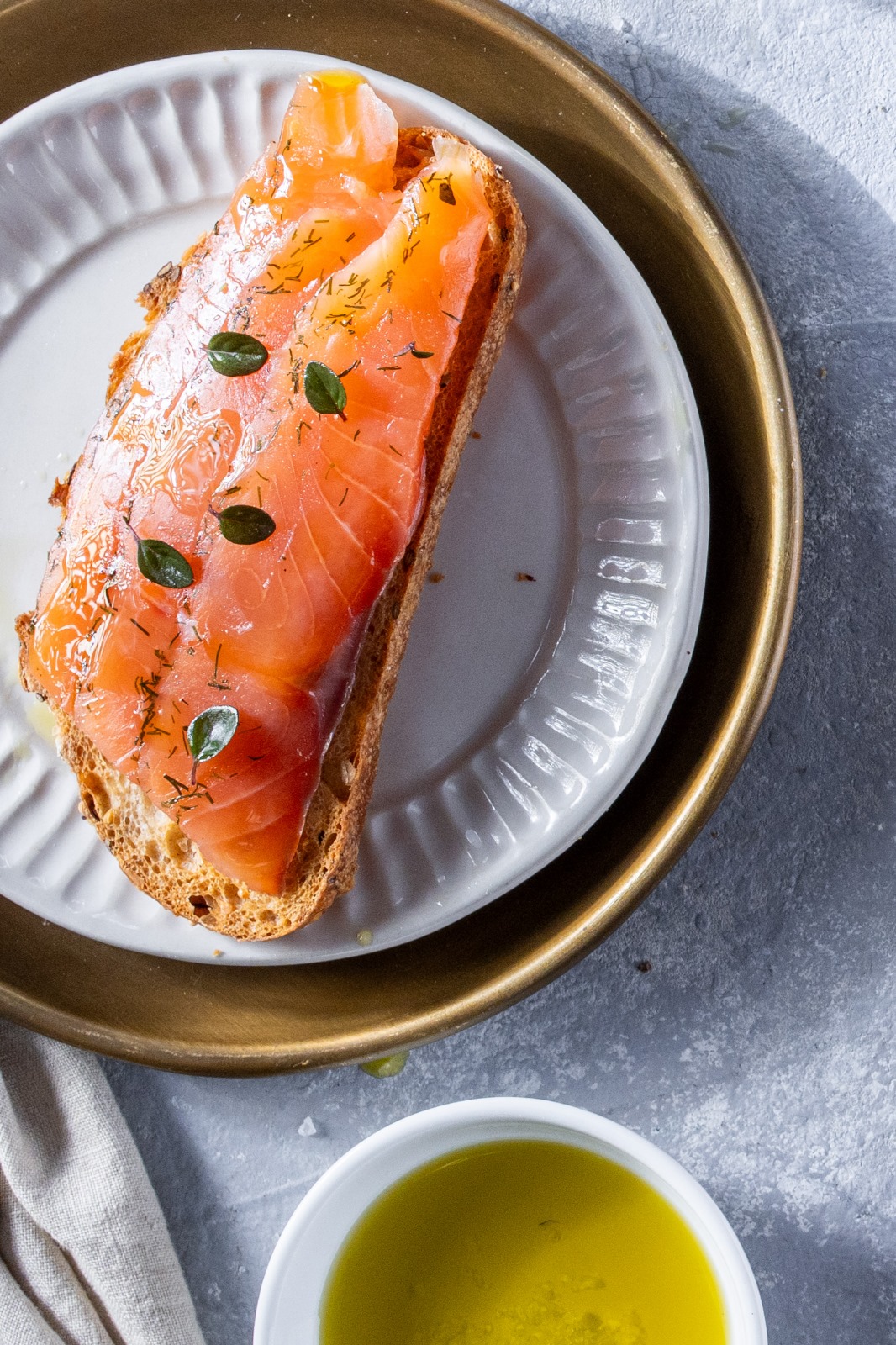 Gravlax Sashimi – Cured Salmon