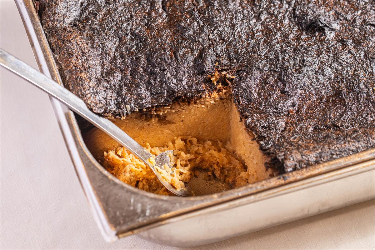 Overnight Potato Kugel Pan