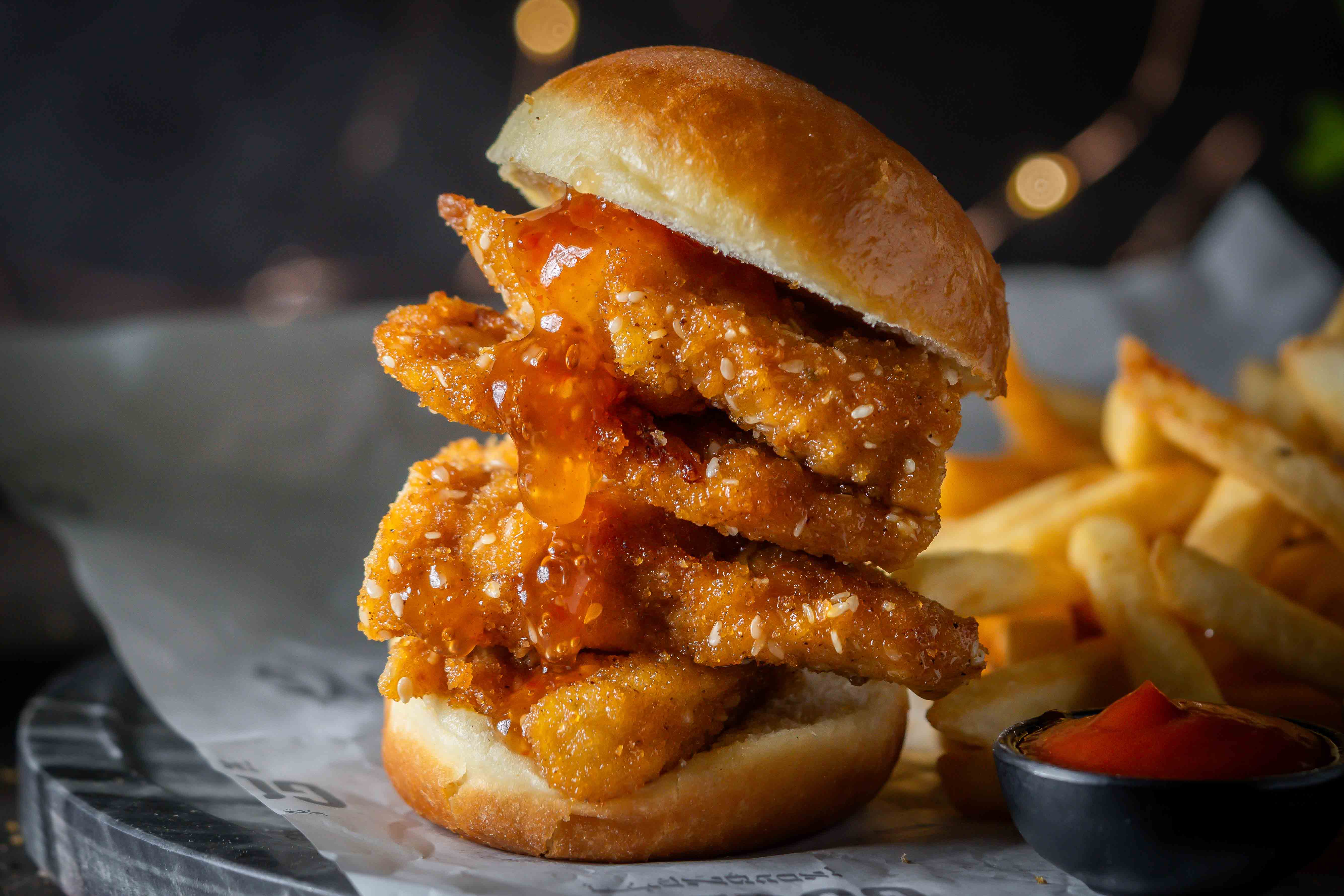 Crispy Schnitzel Donut