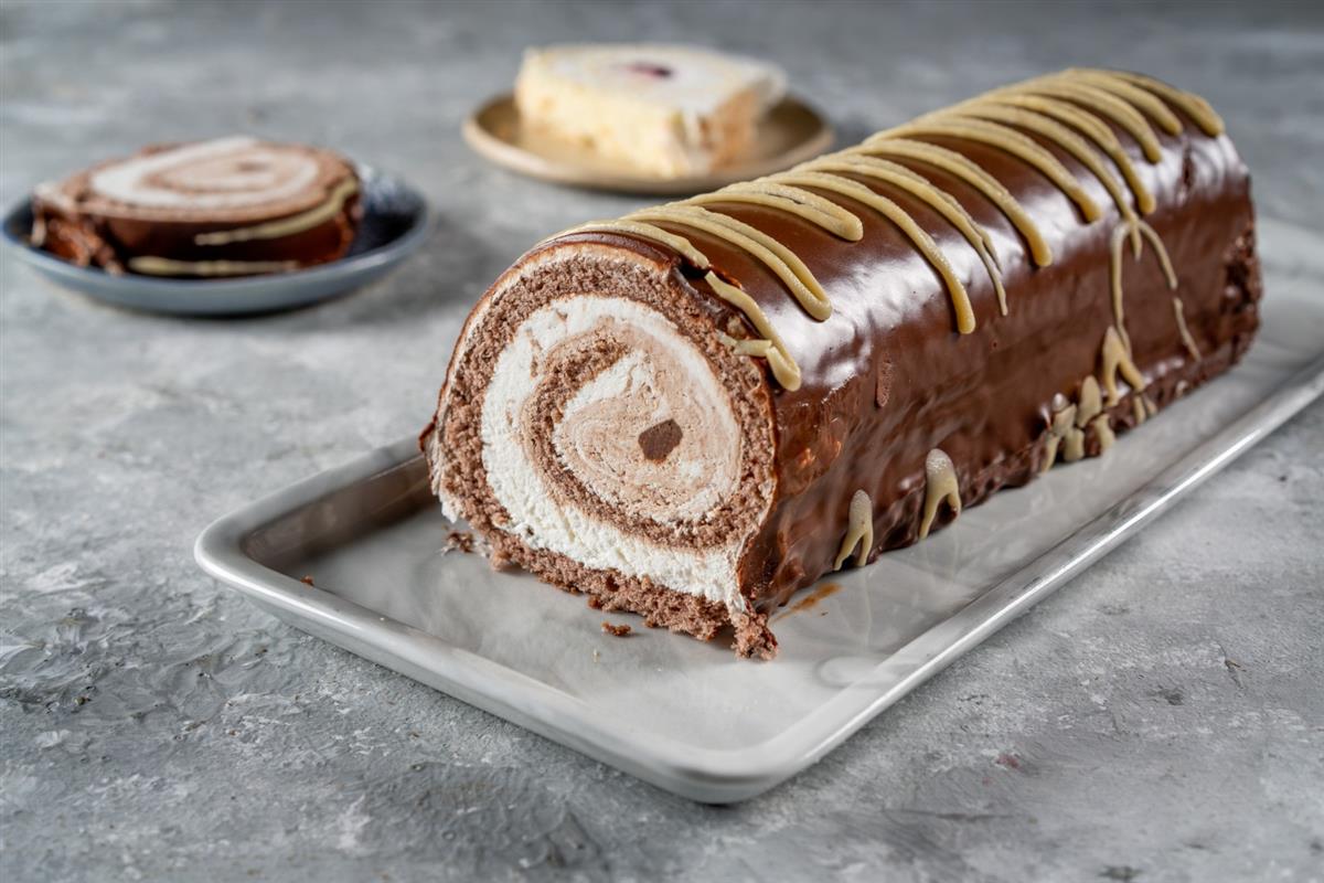 Indulgent Chocolate Roulade