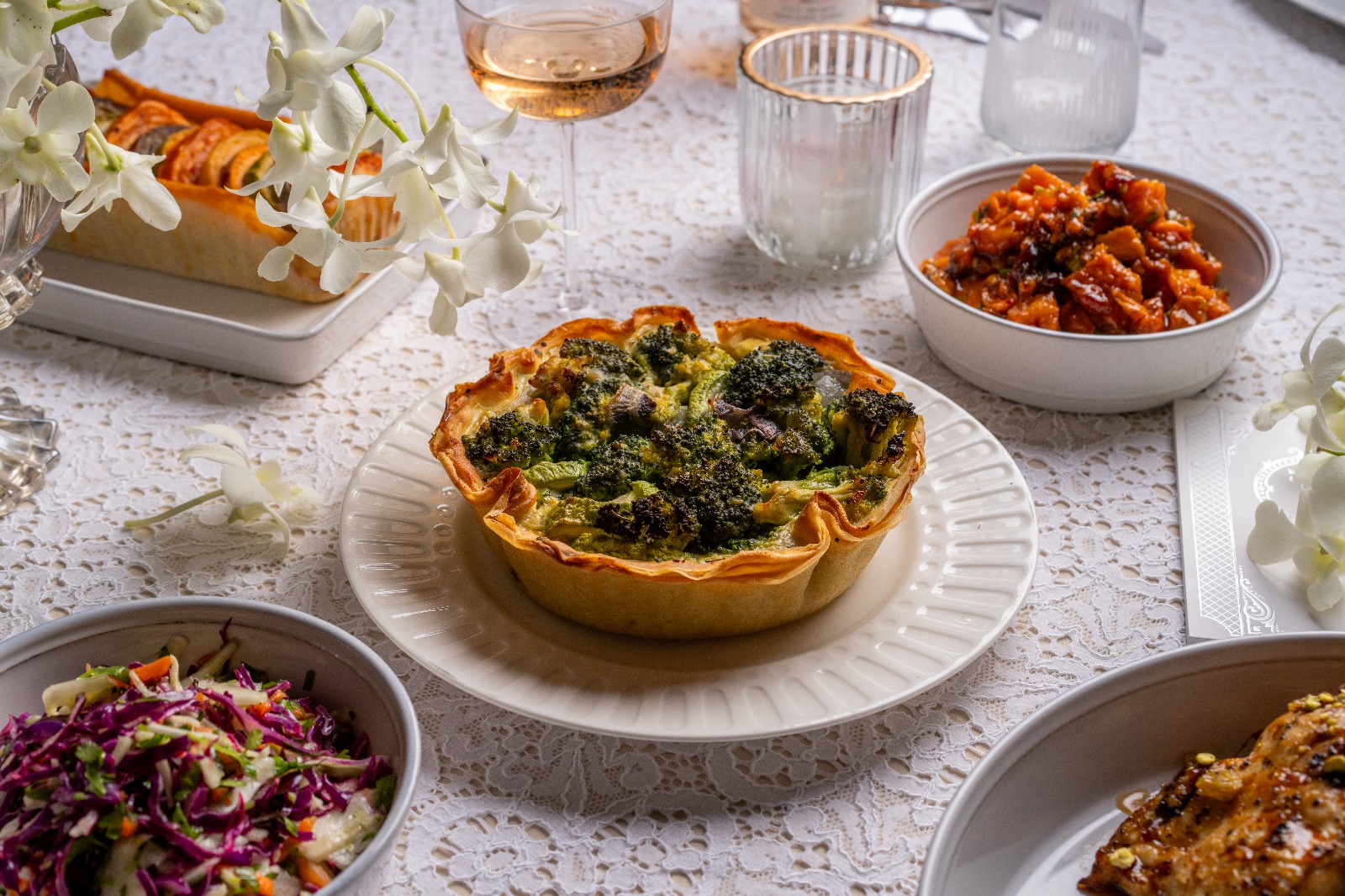 Chard & Broccoli Bake