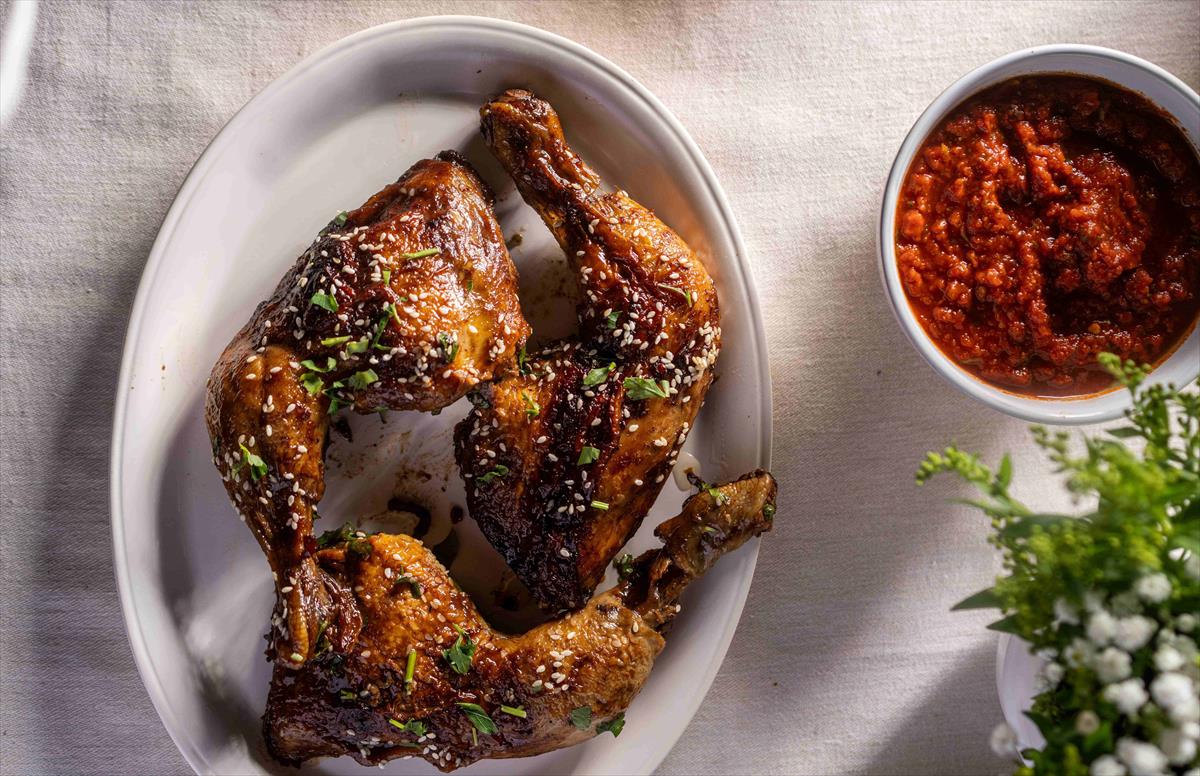 כרעים עוף שום ודבש