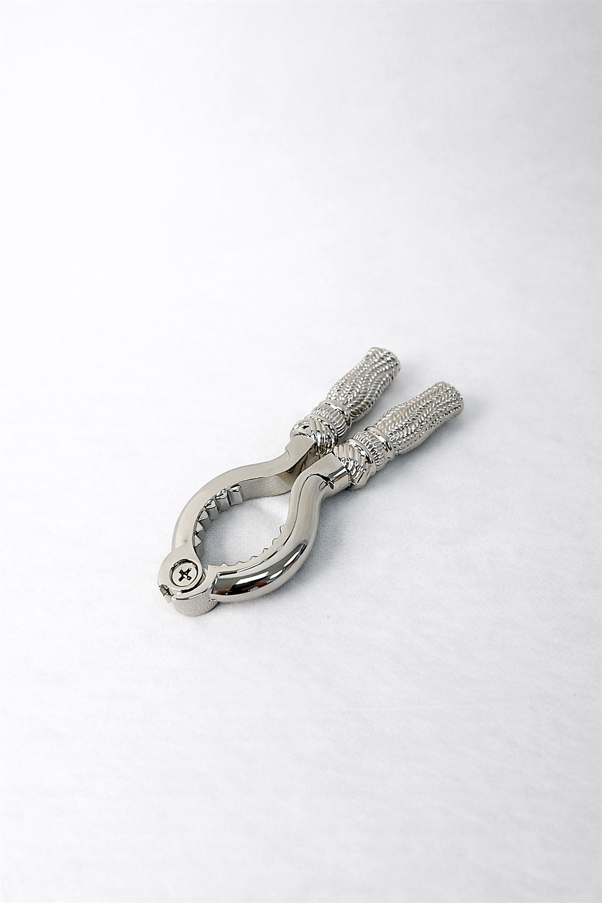 מפצח אגוזים עיטור חבל ציפוי ניקל