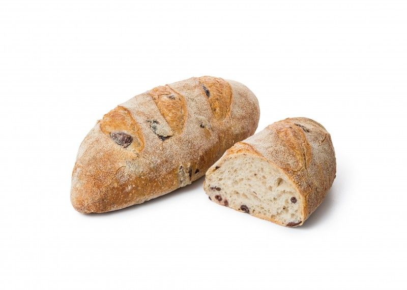 כיכר לחם מחמצת זיתים