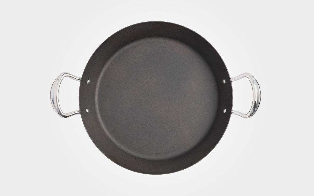 מחבת "פאייה" מברזל קרבון (Carbon Steel) עם 2 ידיות