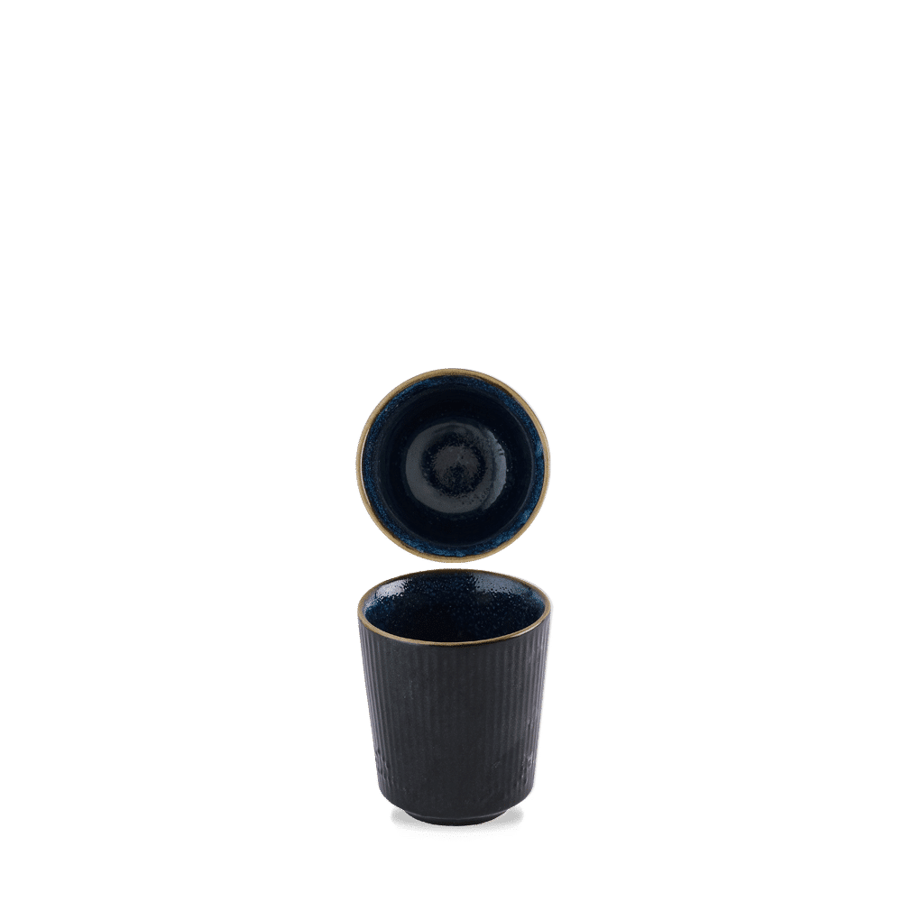 ספל תה יפני TOKYO כחול בפנים