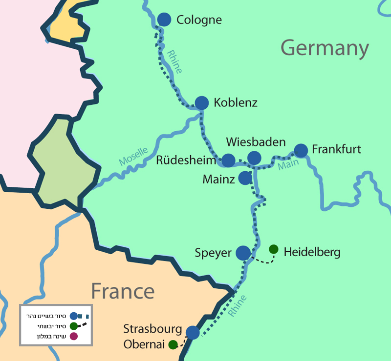 אמנות החיים הטובים:  שיט Wellness ו - Longevity על נהר הריין