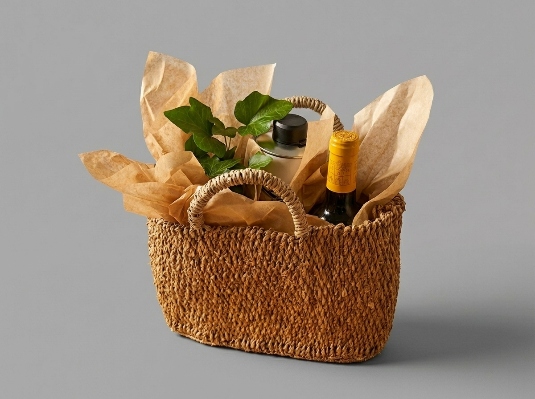 מארז חג בסל קש