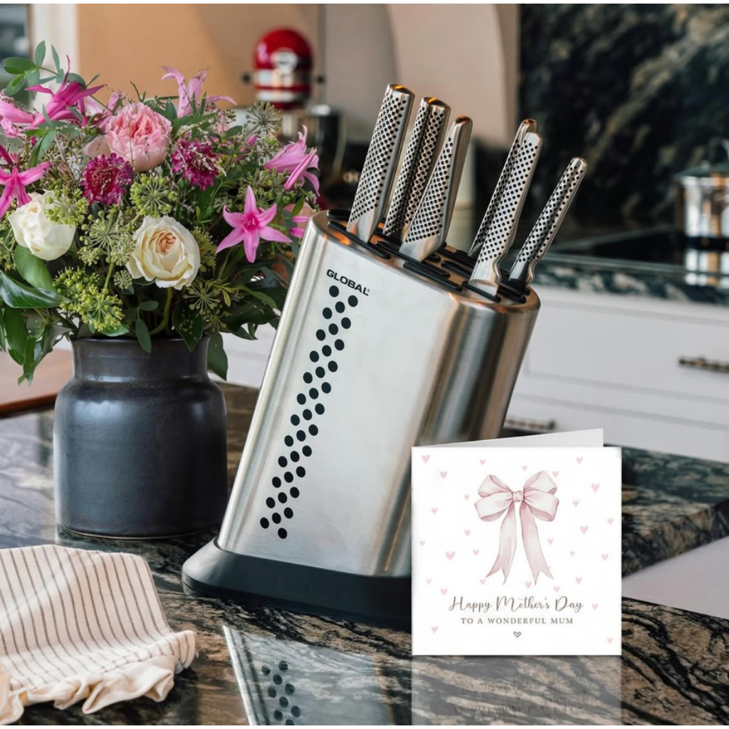 מעמד 10 סכינים GLOBAL | G-835BD