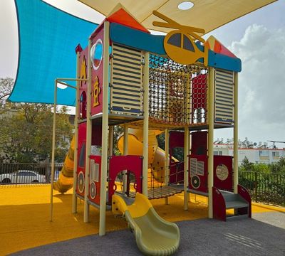 Firefighter-Themed Playground