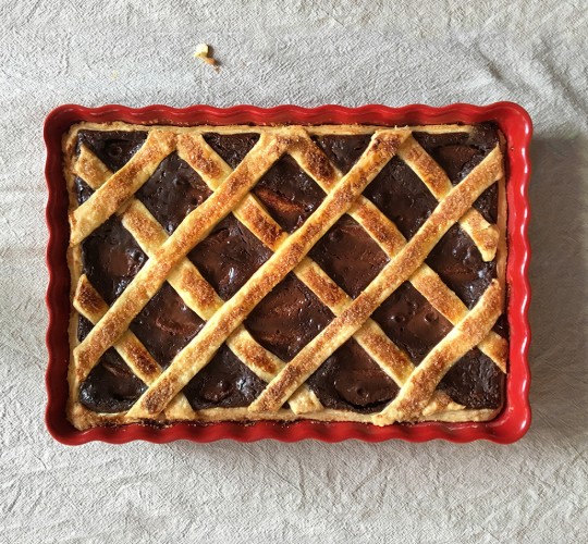 תבנית פאי מלבנית גדולה