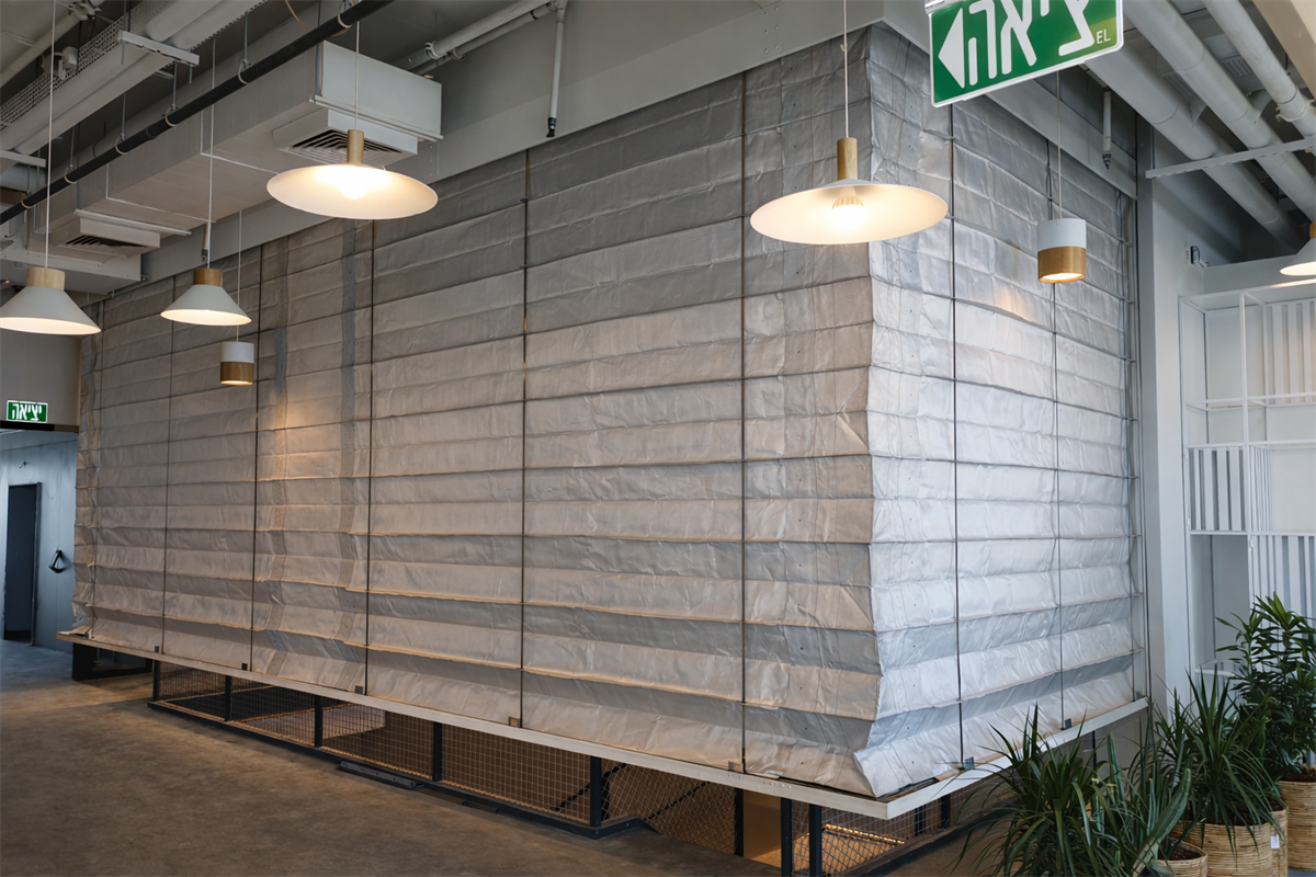 מסך קונצרטינה- Concertina