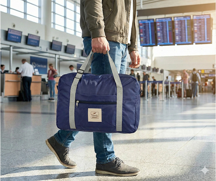 תיק מתקפל עליה למטוס/קניות ADVENTURE CAMP