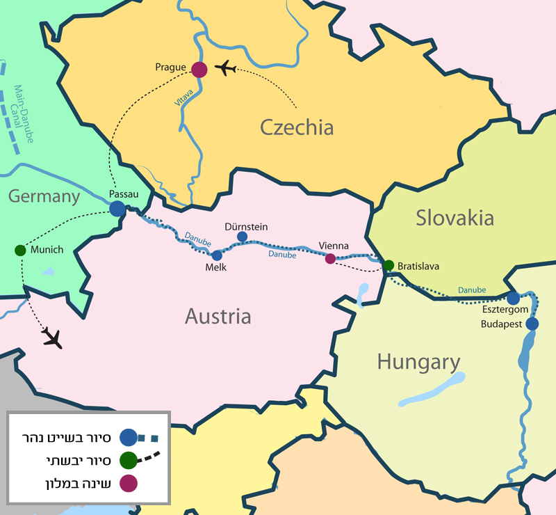 מפראג אל נתיבי התרבות של הדנובה – בניחוח חגיגות הקיץ