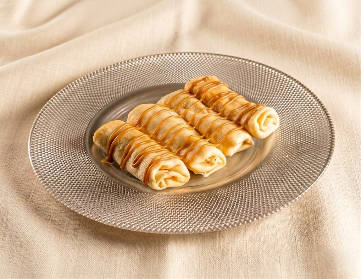 Dulce de Leche Blintzes