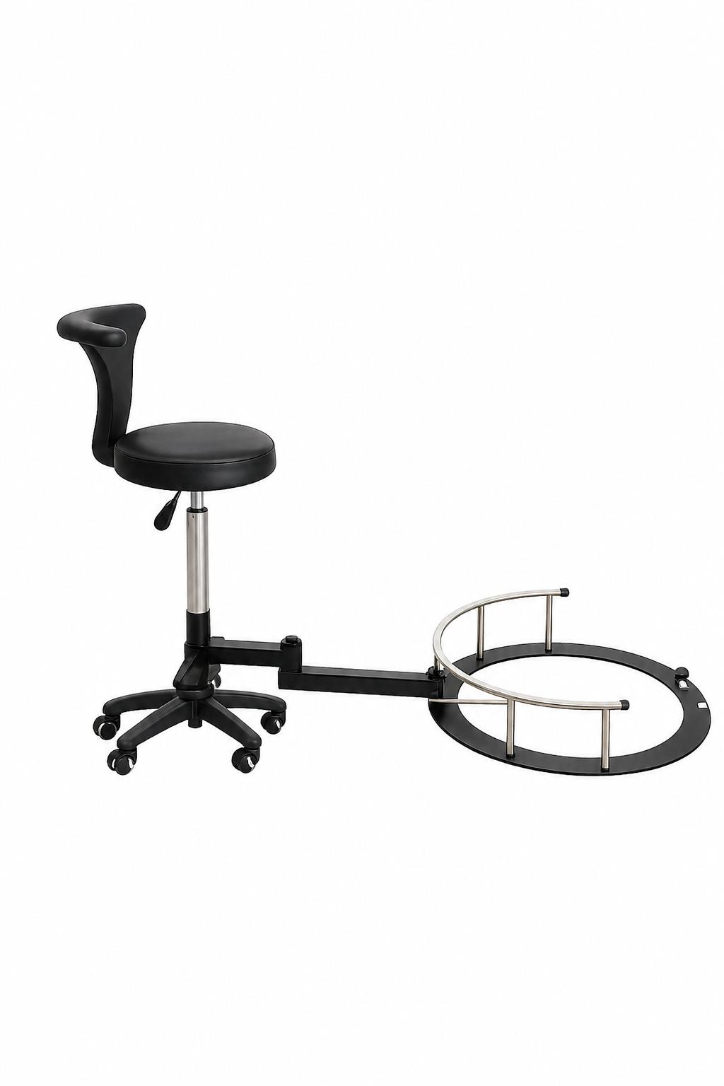 כסא לספרד- 2125 שחור מסתובב לספר מבית NG 