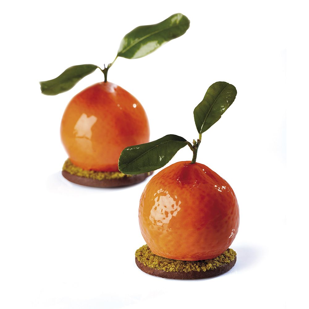 תבנית סיליקון תפוז / קלמנטינה 3D