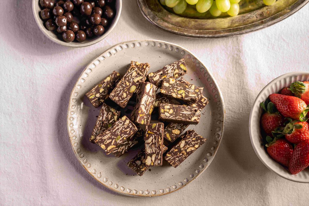 Chocolate Pistachio Fingers
