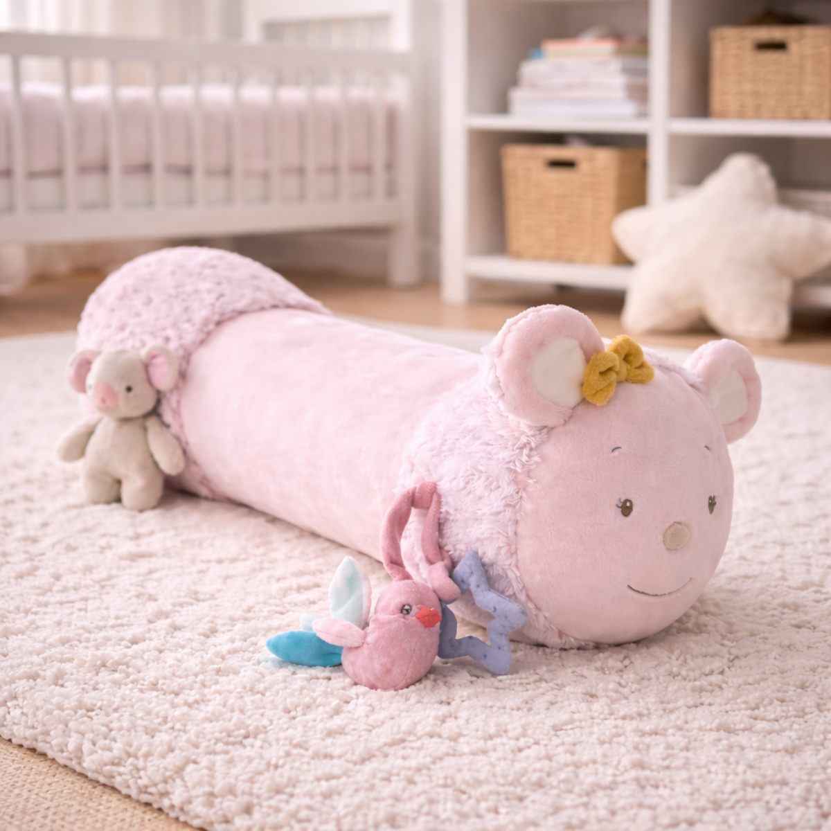 כרית בטן ורוד  nuni