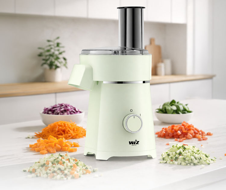 מעבד ופורס מזון חשמלי בצבע ירוק WIZ דגם WZ120