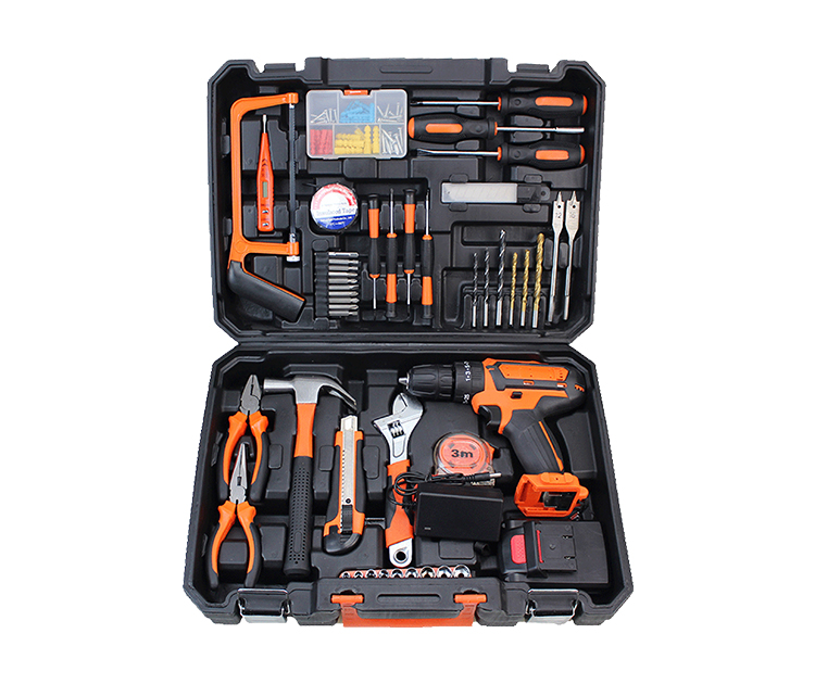 סט מברגה 21V וכלי עבודה 107 חלקים BEWORK