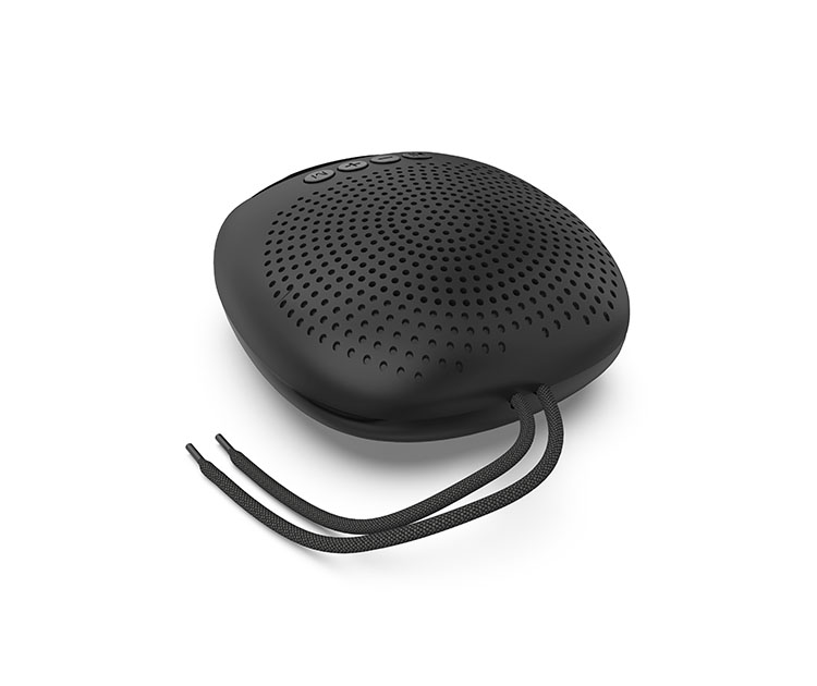 רמקול MONO עם תצוגה צבע שחור עם מעמד לנייד DJ SOUND דגם דגם DJ-15