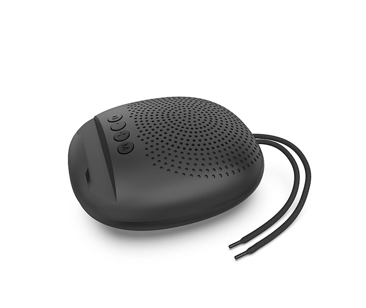 רמקול MONO עם תצוגה צבע שחור עם מעמד לנייד DJ SOUND דגם דגם DJ-15