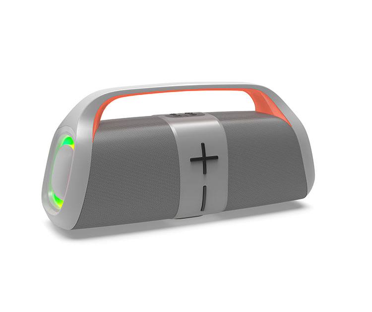 רמקול נייד Bluetooth עם תאורת  DJ SOUND LED 