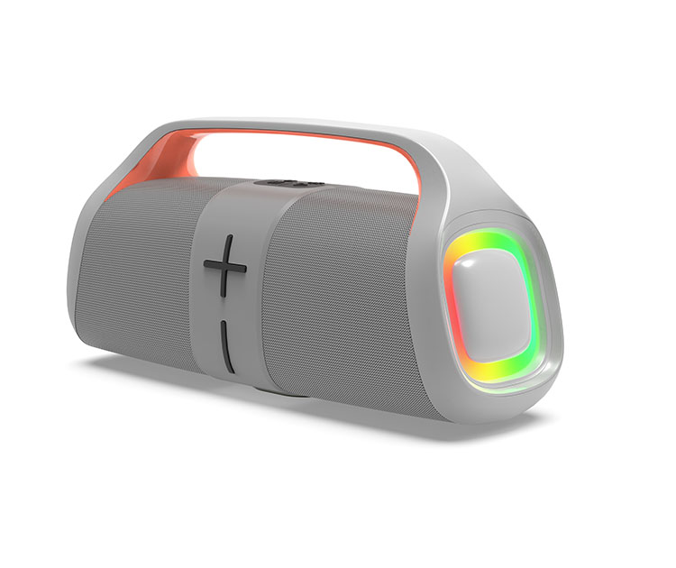 רמקול נייד Bluetooth עם תאורת  DJ SOUND LED 