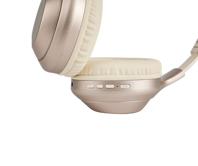 אוזניות ANC HEADPHONES Champagne