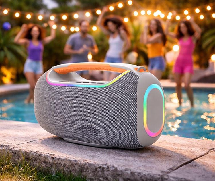רמקול נייד עוצמתי DJ SOUND SOUND BOOM דגם DJ-200