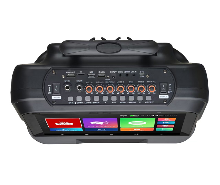 בידורית קריוקי חכמה עם מסך טאצ' DJ SOUND