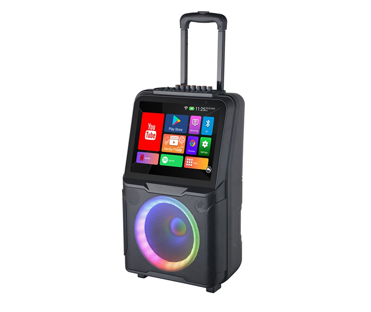 בידורית קריוקי חכמה עם מסך טאצ' DJ SOUND