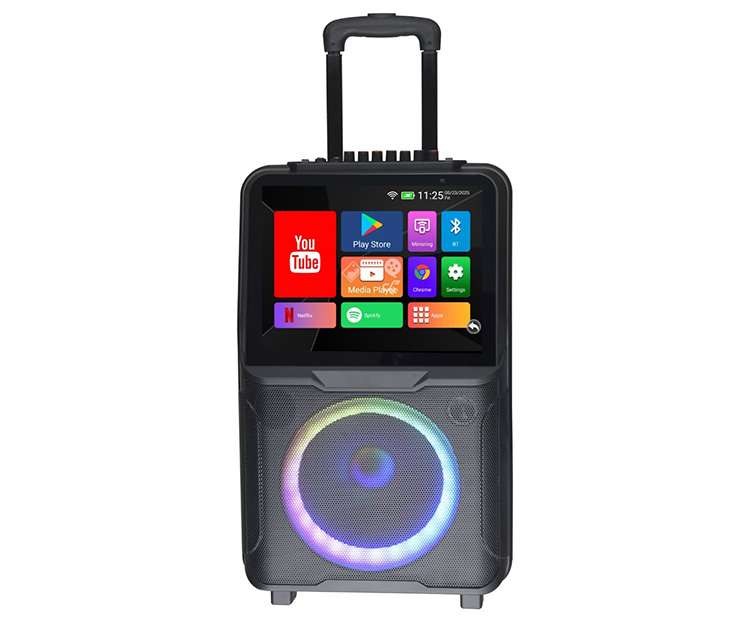 בידורית קריוקי חכמה עם מסך טאצ' DJ SOUND