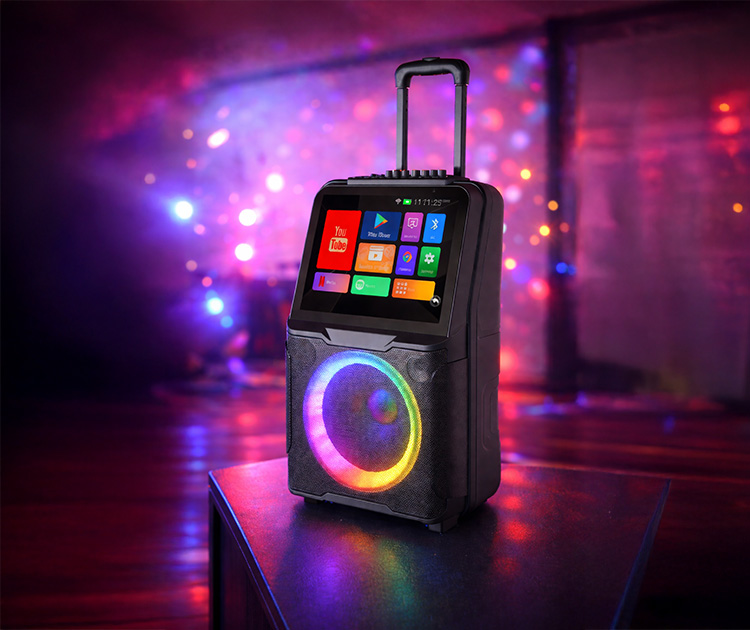 בידורית קריוקי חכמה עם מסך טאצ' DJ SOUND
