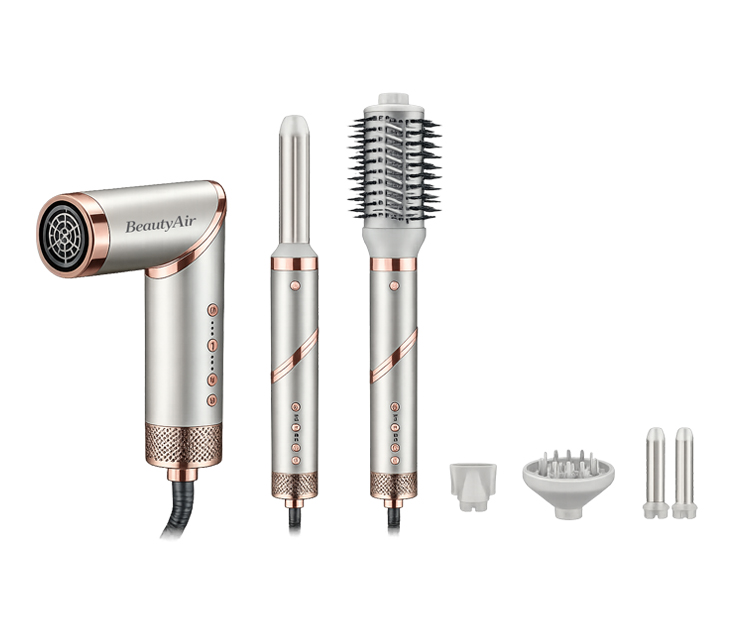 מייבש ומעצב שיער מקצועי 6 ב-1 BEAUTYAIR דגם BA-402 