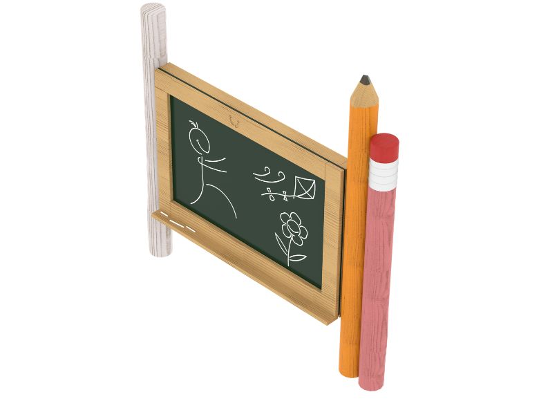 לוח גיר עיצוב עפרונות