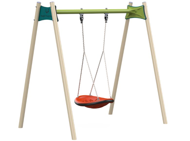 נדנדת חצובה קן ציפור דגם תפוז