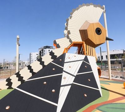 Innovative Playground Planning and Installation for a New Urban Community Summary