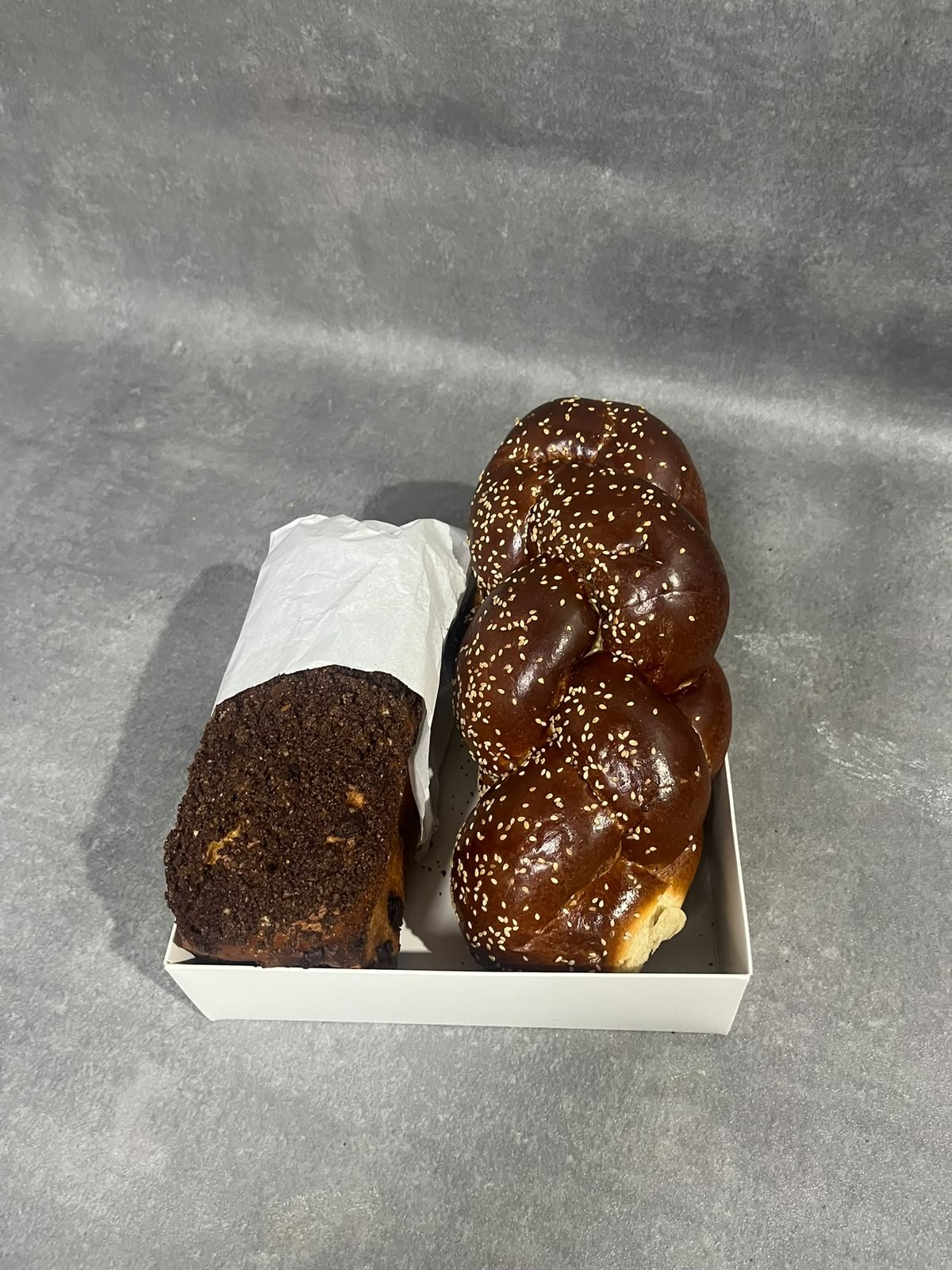 מארז חלה ולחם שוקולד
