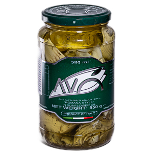 רבעי ארטישוק בשמן-avo