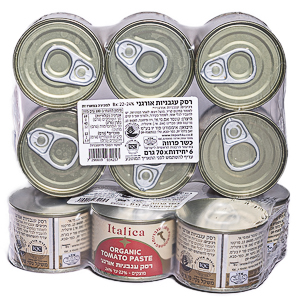 רסק עגבניות אורגני-6 יח-italica