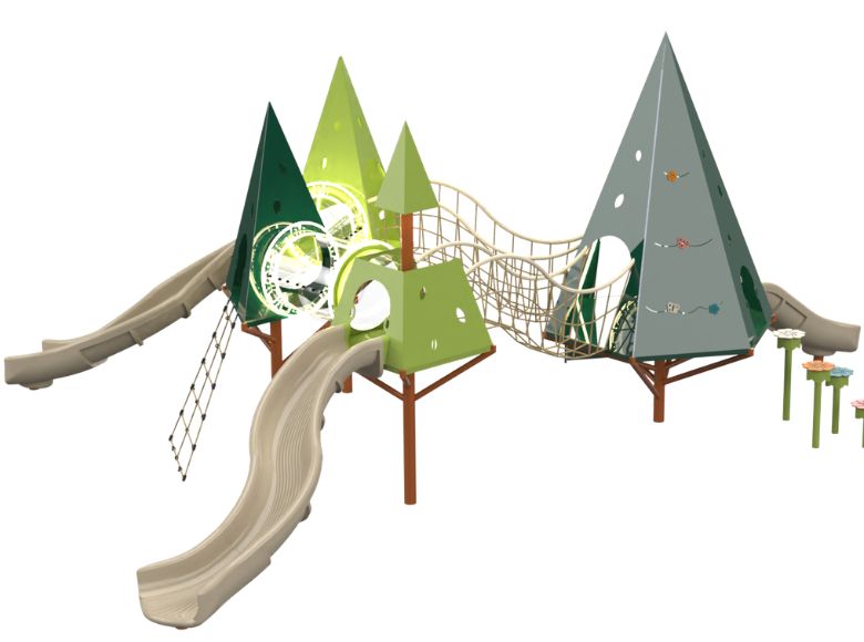 Themed Structure Model Enchanted Forest