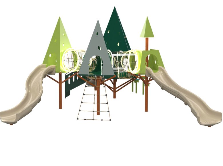 Themed Structure Model Enchanted Forest