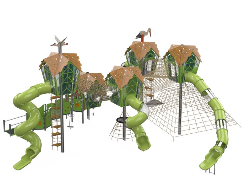 Themed Structure Model Adventure Forest